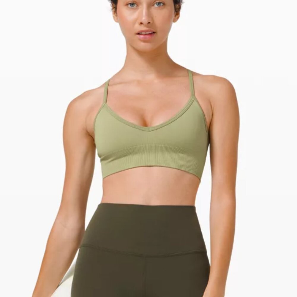 NWOT Lululemon Ebb to Street Bra A/B Cup - 10
